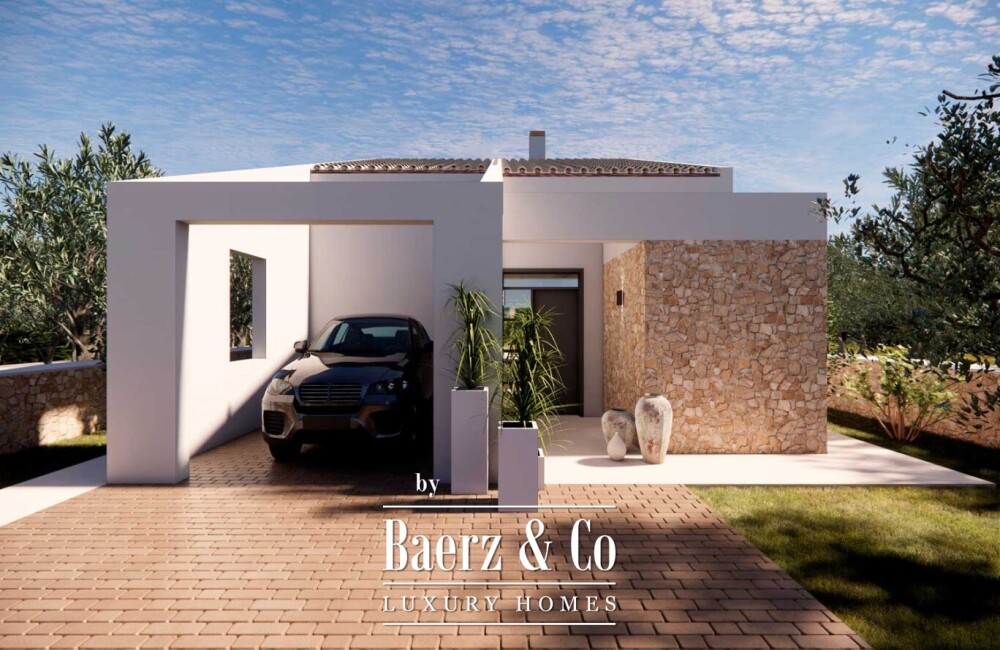 A CUSTOM-MADE PARADISE: LUXURY VILLA PROJECT WITH POOL IN SA CALETA, CIUTADELLA, MENORCA image