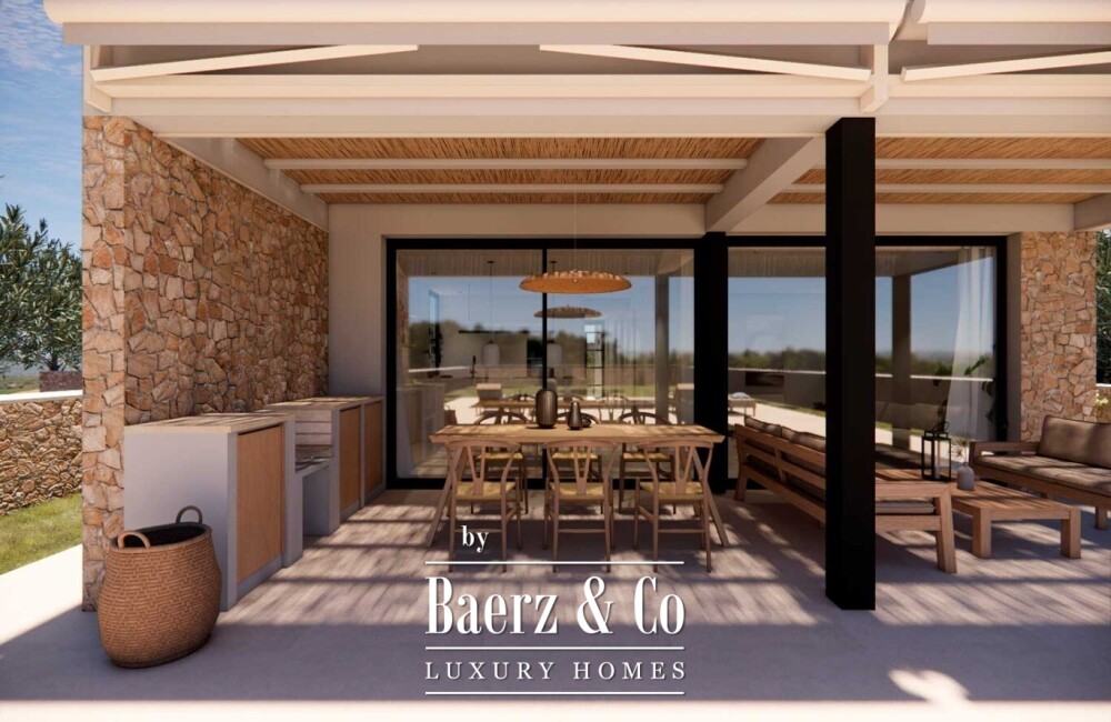 A CUSTOM-MADE PARADISE: LUXURY VILLA PROJECT WITH POOL IN SA CALETA, CIUTADELLA, MENORCA image
