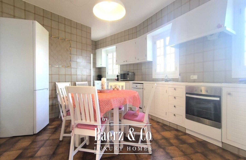 EXCLUSIVE MEDITERRANEAN VILLA WITH HEATED SWIMMING POOL, TOURIST LICENCE AND SPECTACULAR SEA VIEWS IN SANTO TOMÁS, MENORCA image