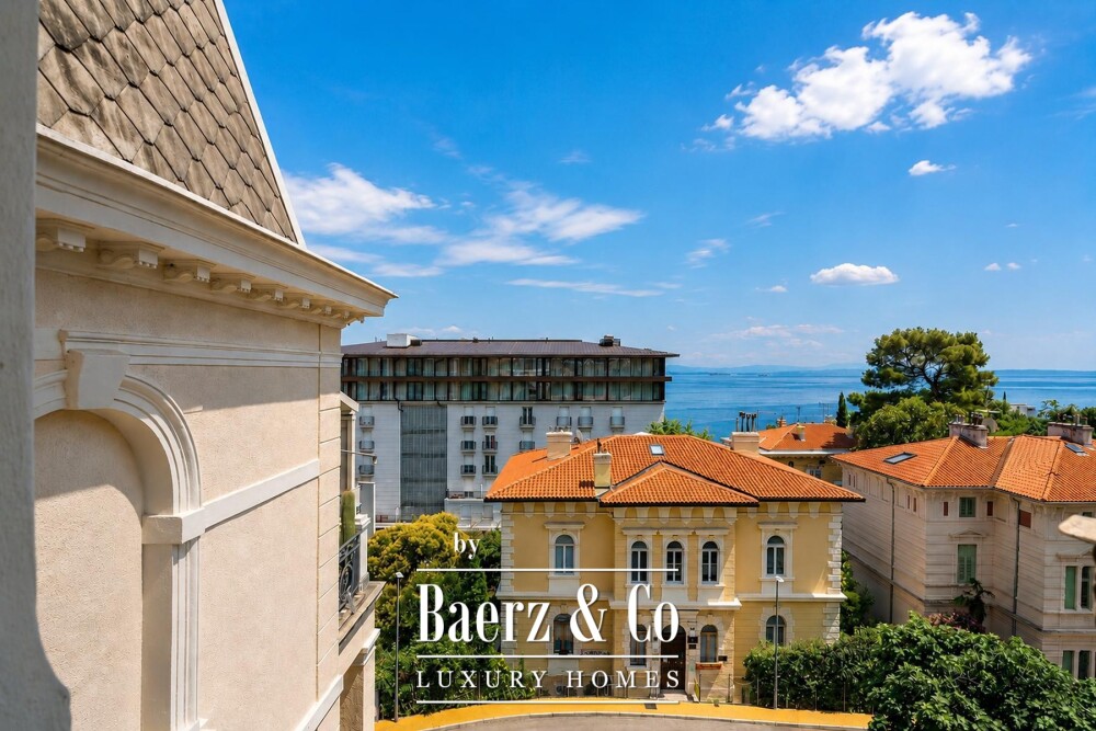 Opatija, Center, Luxury Penthouse of 220 m² with Rooftop Terrace and Two Parking Spaces image