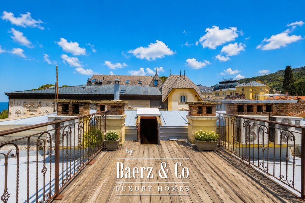 Opatija, Center, Luxury Penthouse of 220 m² with Rooftop Terrace and Two Parking Spaces image