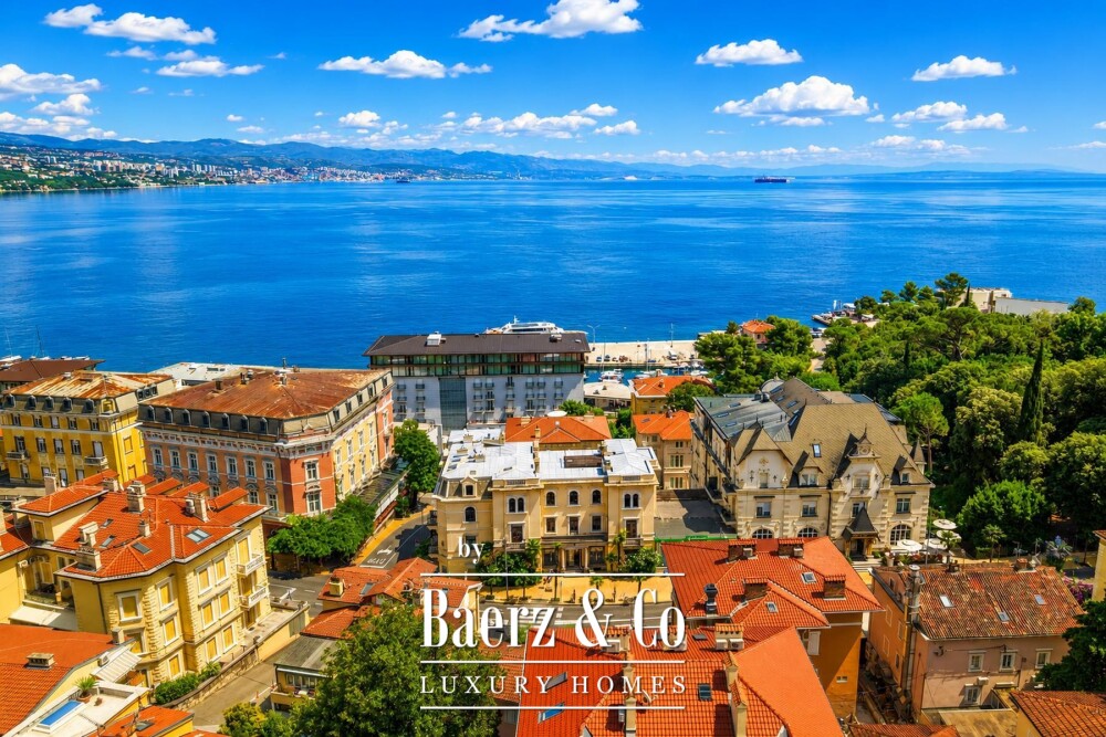 Opatija, Center, Luxury Penthouse of 220 m² with Rooftop Terrace and Two Parking Spaces image