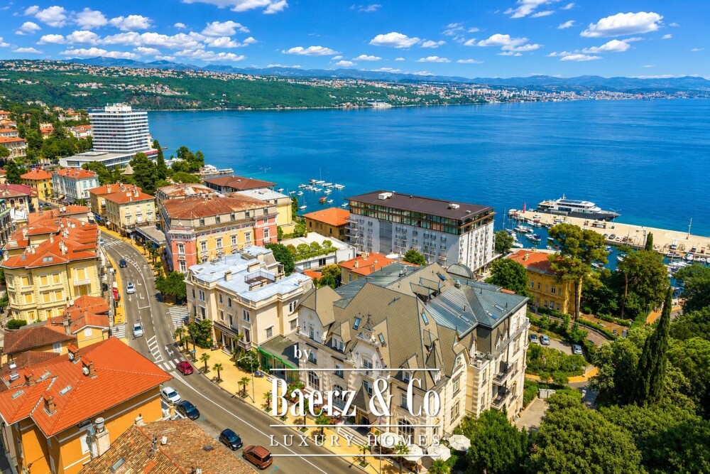 Opatija, Center, Luxury Penthouse of 220 m² with Rooftop Terrace and Two Parking Spaces image