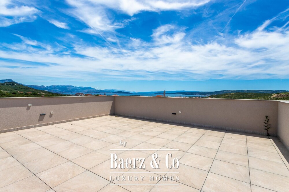 Trogir, Plano - Modern Designer Villa with Swimming Pool image