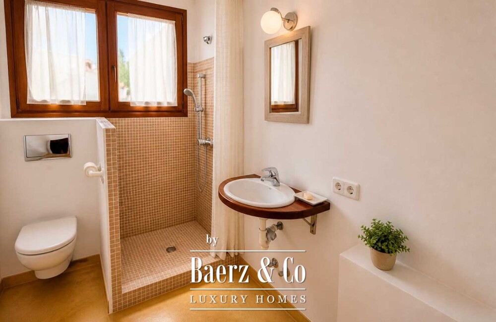 SEAFRONT VILLA IN CIUTADELLA, MENORCA, WITH PRIVATE POOL AND EXPANSION POTENTIAL image