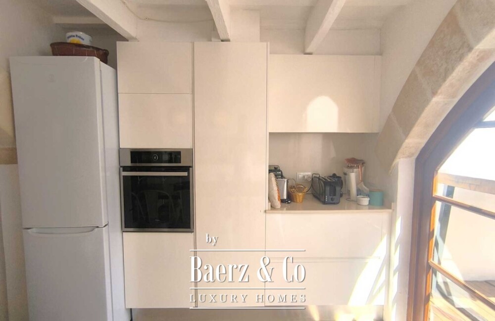 RENOVATED MENORCAN HOUSE FOR SALE IN THE HISTORIC OLD TOWN OF CIUTADELLA, MENORCA – COURTYARD WITH SWIMMING POOL, 4 EN-SUITE BEDROOMS AND ORIGINAL ARCHITECTURAL FEATURES image