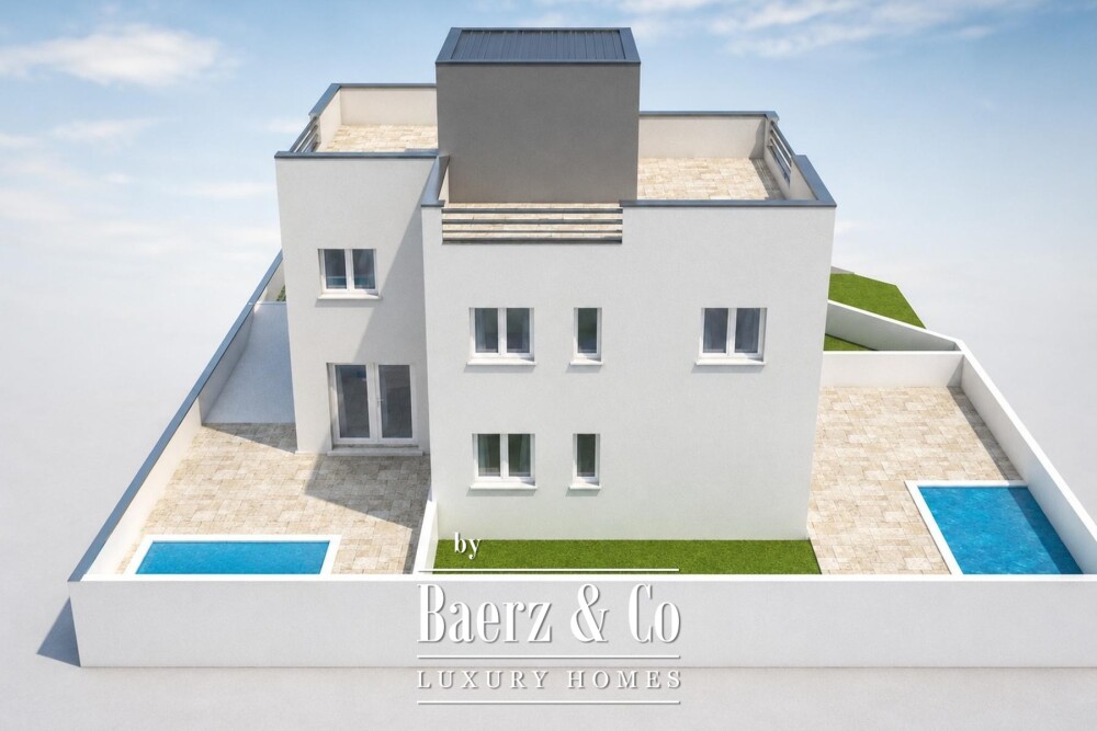 Nin, Ždrijac exclusive duplex, 2 pools, 2 rooftop terraces image