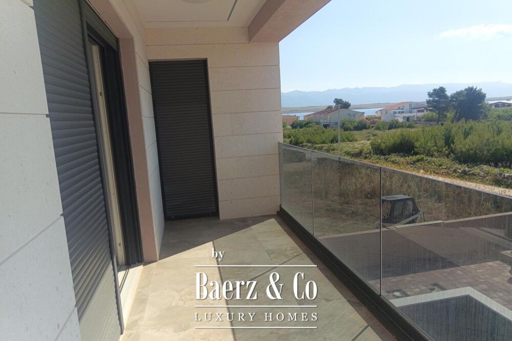 Vir, Luxury villa with a pool in the first row to the sea image