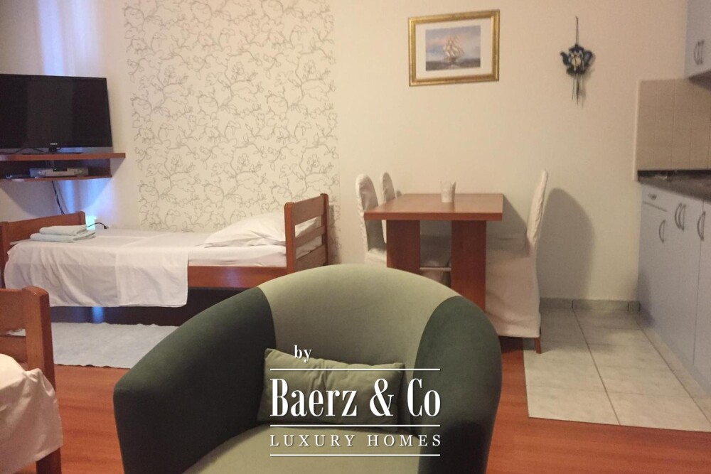 Rab, Barbat, Newly built, Apartment house with 12 apartments with sea view 250 m from the beach image