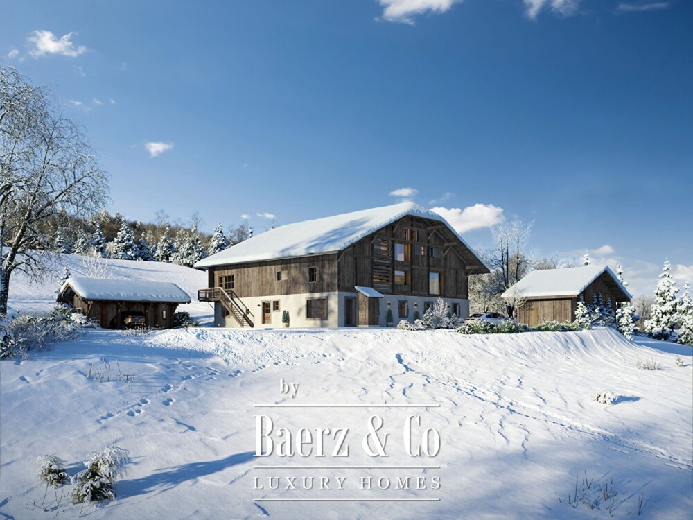 Authentic 640 sqm farmhouse to renovate - Ski-in/ski-out image