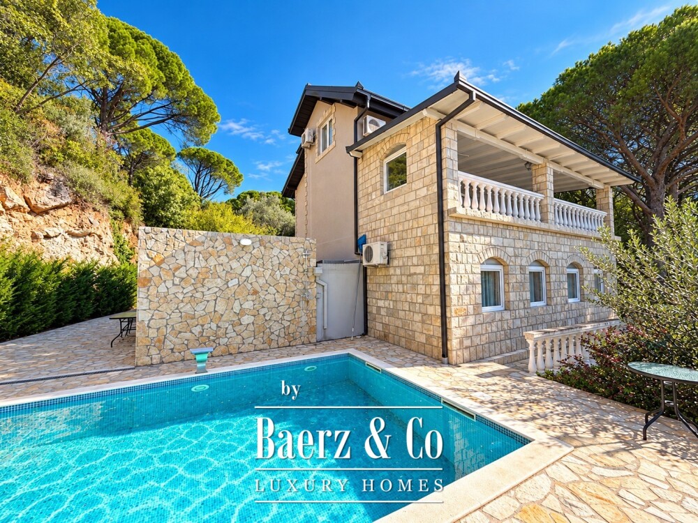 Sea View House in a Pine Forest with Private Pool image