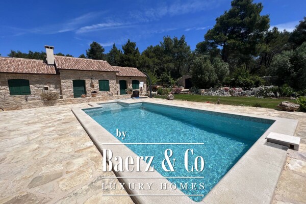 photo 8 Hvar, Stari Grad, Mediterranean stone villa on a big plot of 8500 m2