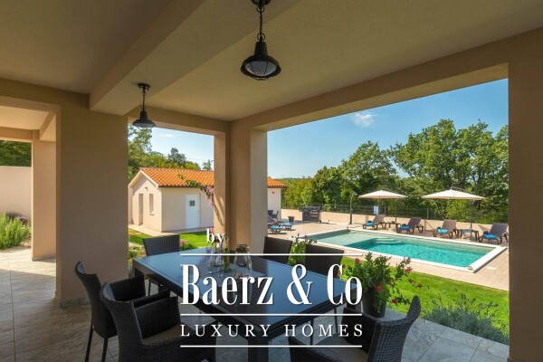 photo 7 Istria, Rakalj, beautiful villa with pool and sea view, 1000 m2 of land