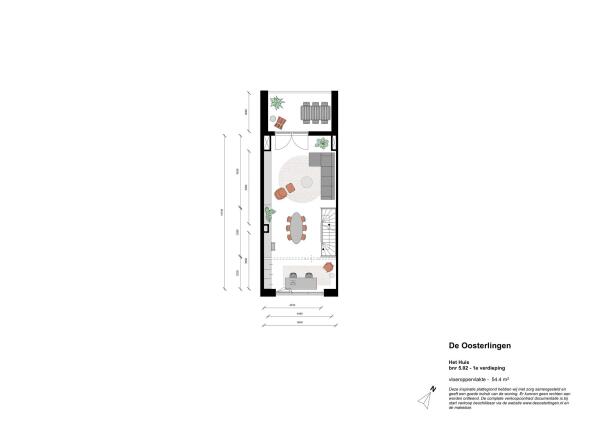 Floor Plan 2 - De Oosterlingen (bouwnummer 5.02) 0 ong