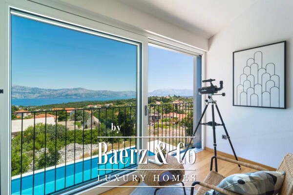 photo 26 Brač, Škrip, luxury villa with pool + building plot 1000 m2 with project