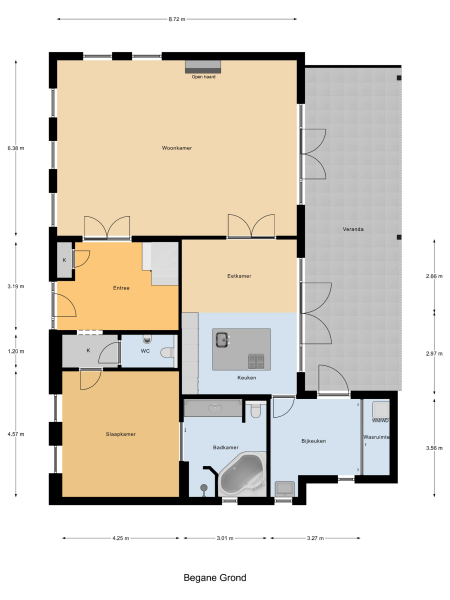 Floor Plan 1 - Hout 9