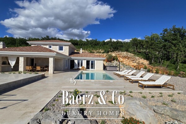 photo 6 Jadranovo, luxurious rustic villa with pool and sea view