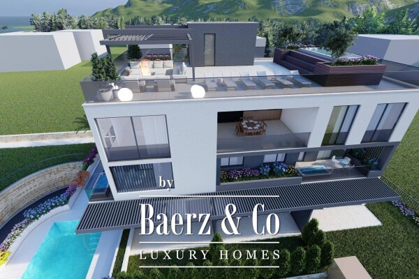 photo 7 Zadar, Sukošan, beautiful penthouse with roof terrace, first row by the sea, NKP 249.10 m2