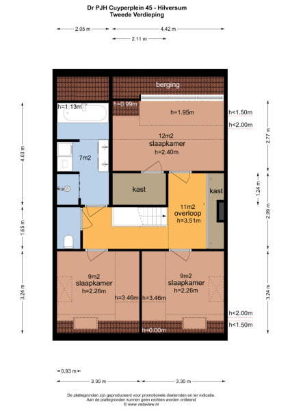Floor Plan 7 - Dr. P.J.H. Cuypersplein 45