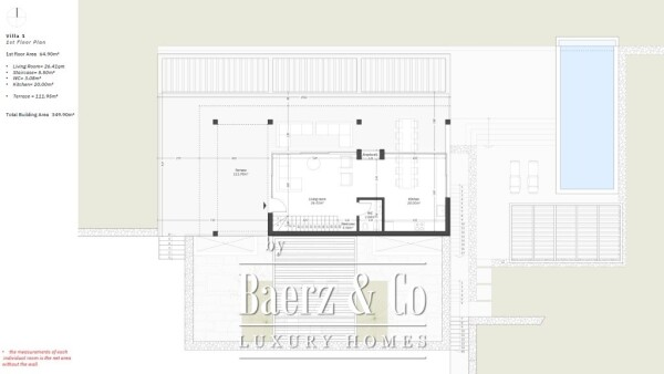 photo 10 1377260 - Villa For sale, Kiparissia, 349,90 sq.m., €1.680.000