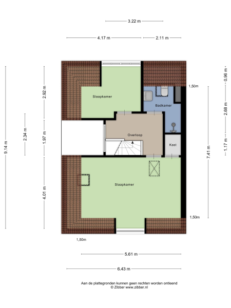 Floor Plan 5 - Rapenburg 45