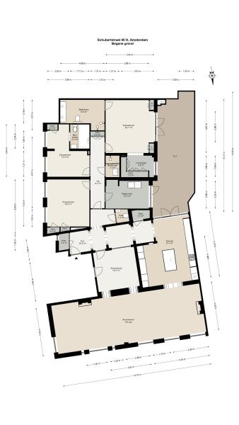 Floor Plan 1 - Schubertstraat 40 H