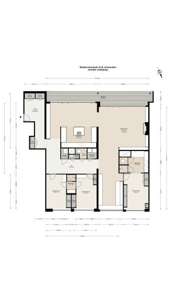 Floor Plan 1 - Stadhouderskade 22 B