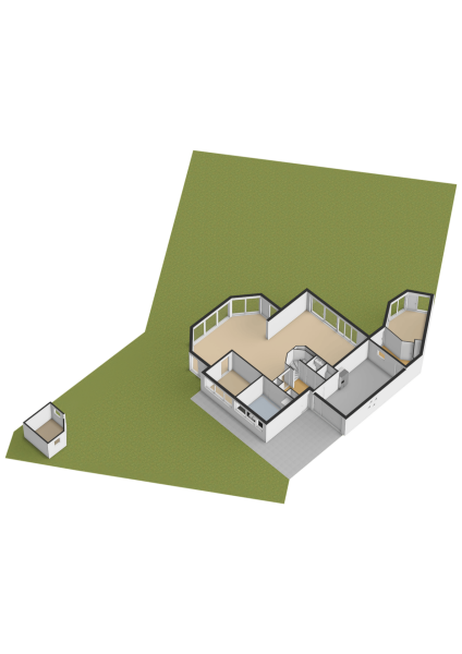 Floor Plan 2 - Burgemeester Lepelaarssingel 11