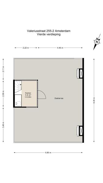 Floor Plan 9 - Valeriusstraat 255 2