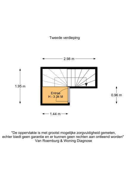 Floor Plan 1 - Nieuwe Spiegelstraat 26 B