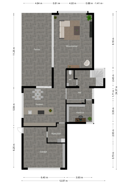 Floor Plan 1 - Koningskaars 20