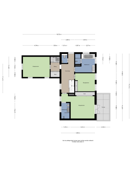 Floor Plan 3 - Brabantlaan 14