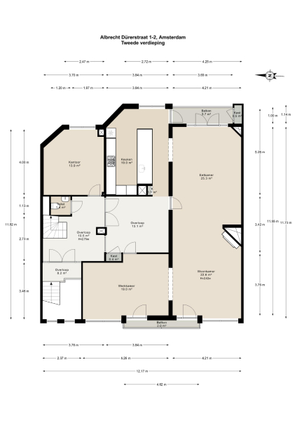 Floor Plan 2 - Albrecht Dürerstraat 1 2