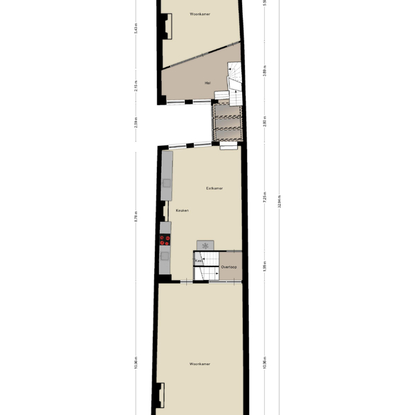 Floor Plan 3 - Nieuwe Rijn 17