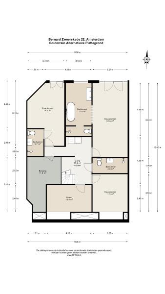 Floor Plan 5 - Bernard Zweerskade 22