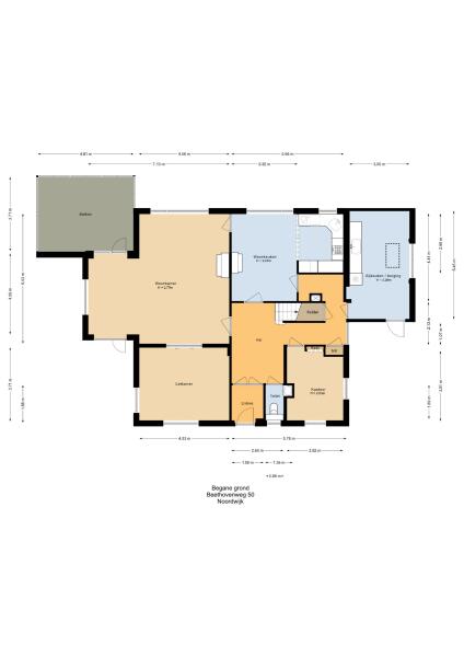 Floor Plan 1 - Beethovenweg 50