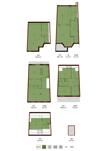 Floor Plan 15 - Diepenbrockstraat 18