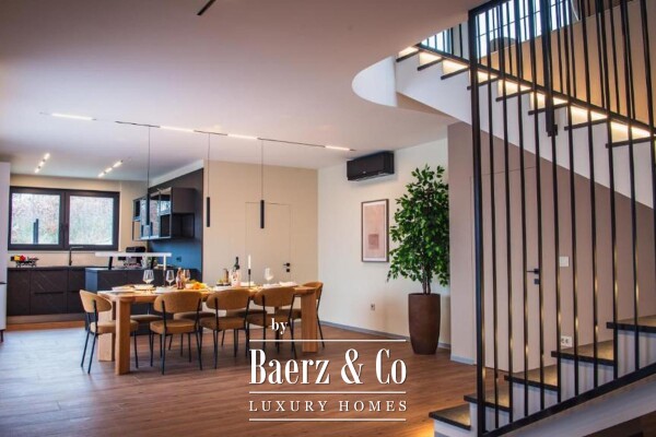 photo 3 Istria, Tinjan, luxurious modern house with heated pool and panoramic view of Učka