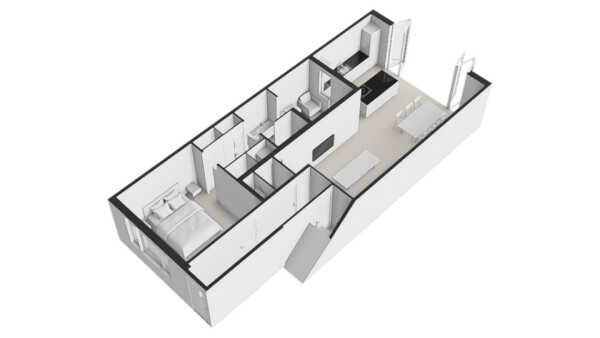 Floor Plan 2 - Hillegomstraat 53 H