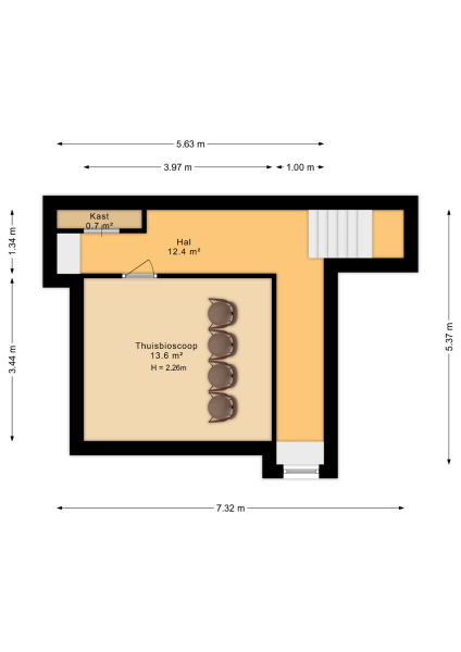 Floor Plan 8 - Abtswoude 42