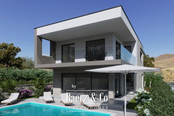 photo 4 Murter, newly built villa in the first row to the sea