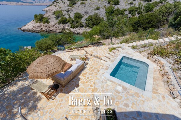 photo 4 Jablanac, first row to the sea - Mediterranean oasis with a swimming pool in Velebit Nature Park