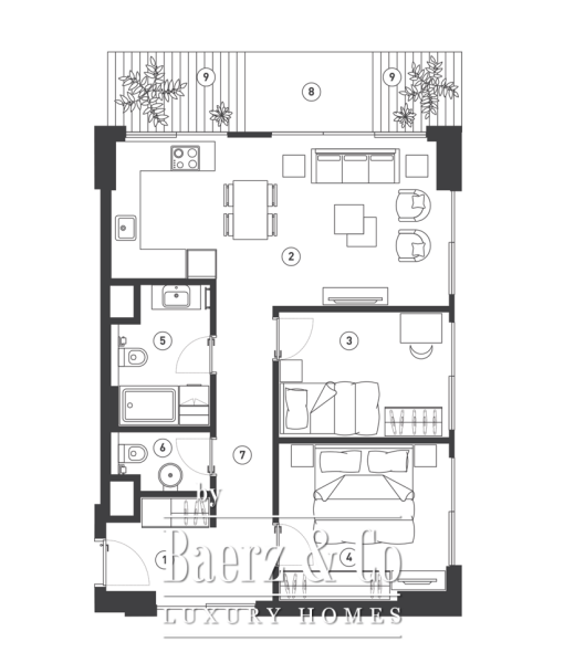 photo 9 Beachfront Luxurious Apartment close to the Old Town