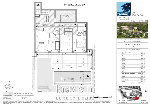 Floor Plan 4 - Avenue Girard 18-V03
