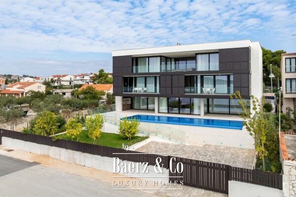 photo 1 Brodarica, exclusive villa first row to the sea