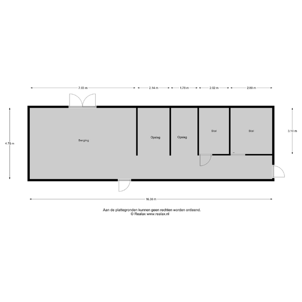 Floor Plan 6 - Flierdijk 6