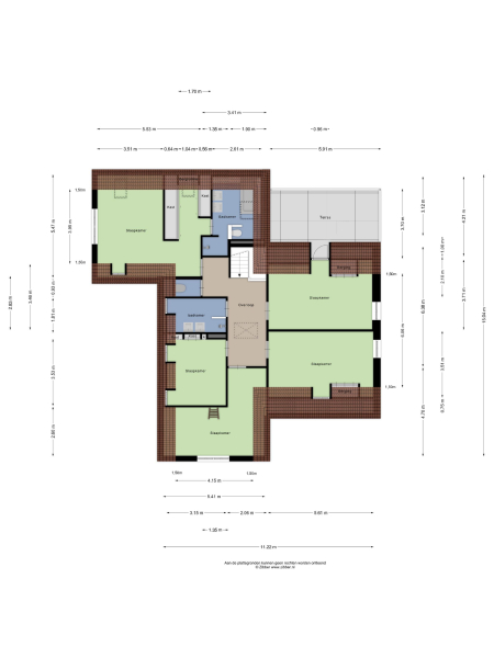 Floor Plan 3 - Warandelaan 42