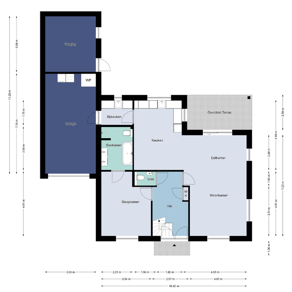 Floor Plan 2 - Villa Bethulaweg 14