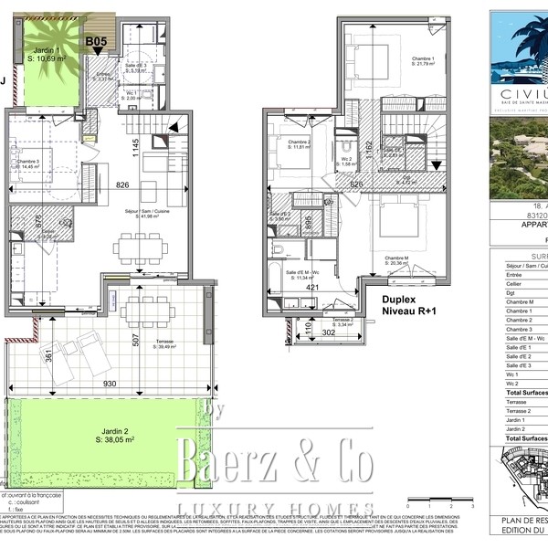 Floor Plan 2 - Avenue Girard 18 B05