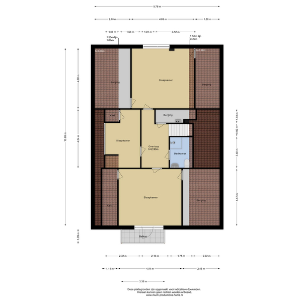 Floor Plan 4 - Johan van Oldenbarneveltlaan 60